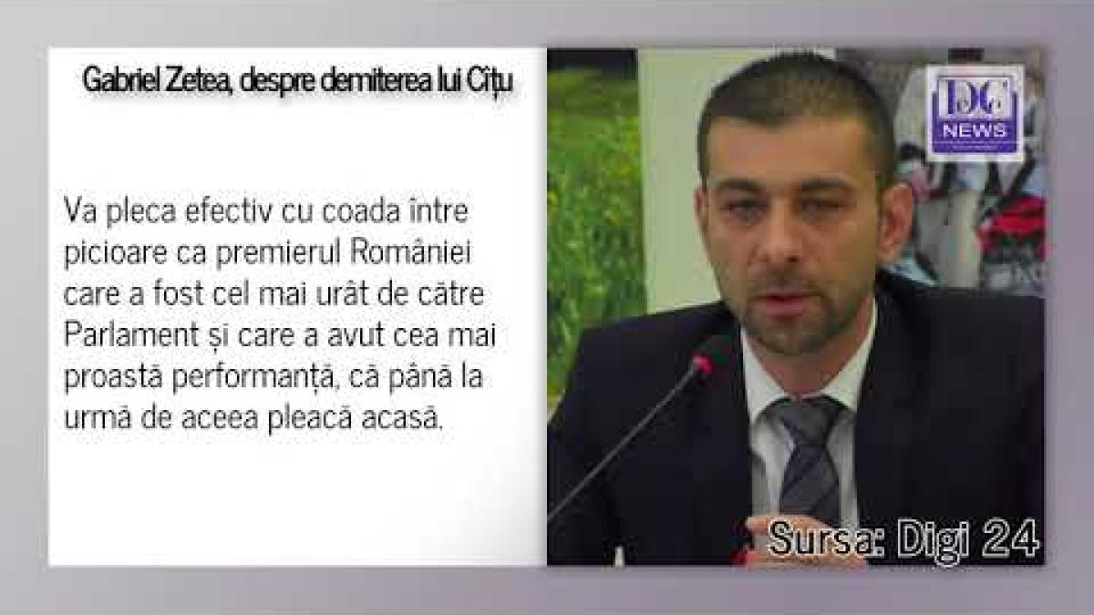 Zetea: Moțiunea împotriva lui Cîțu va fi record! Niciun premier nu va mai reuși