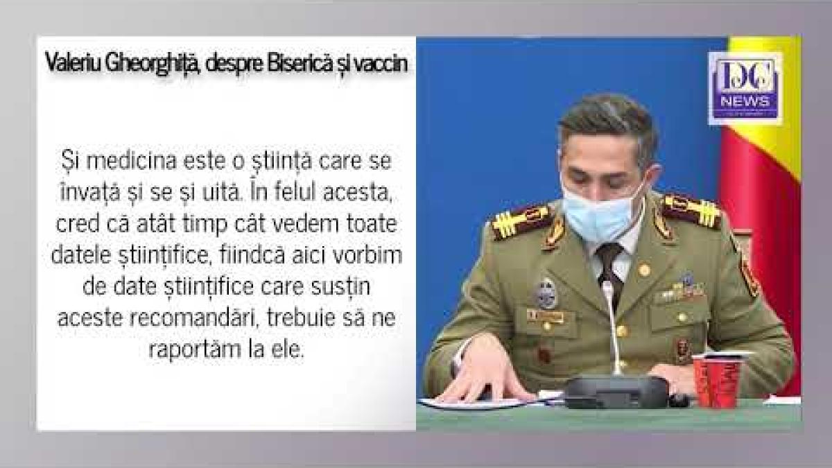 Gheorghiță, îndemn bisericesc pentru nevaccinați. Răspuns și pentru colegii medici anti-vacciniști
