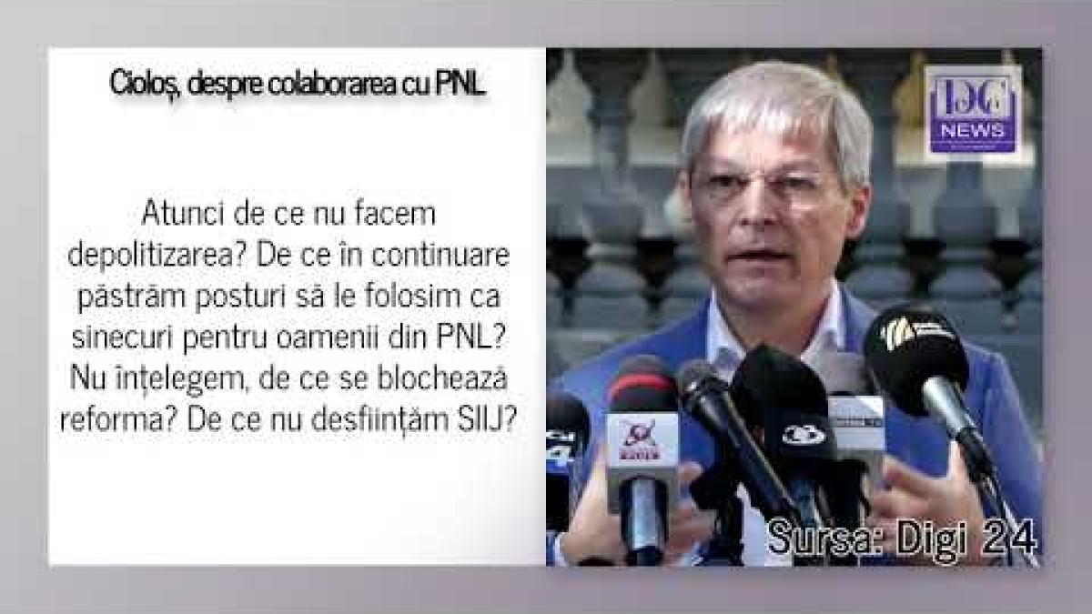 Dacian Cioloș, replică pentru PNL și Iohannis după atacurile repetate