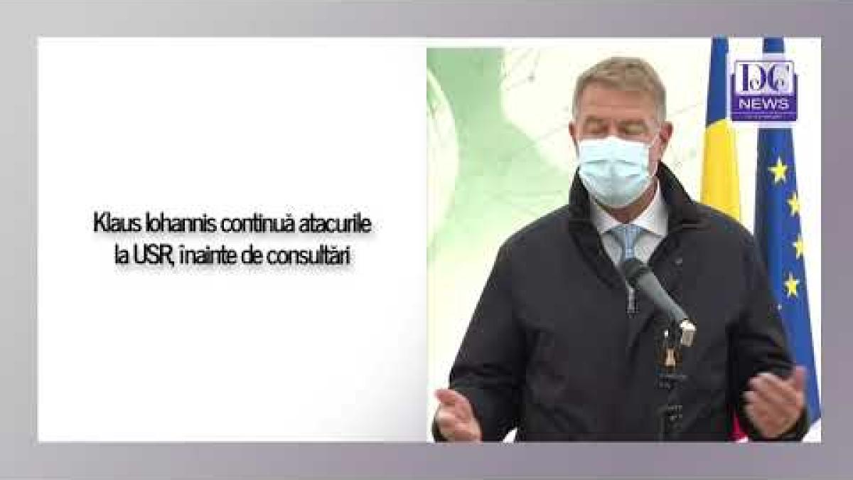 Klaus Iohannis ATACĂ din nou USR, înainte de consultările de la Cotroceni