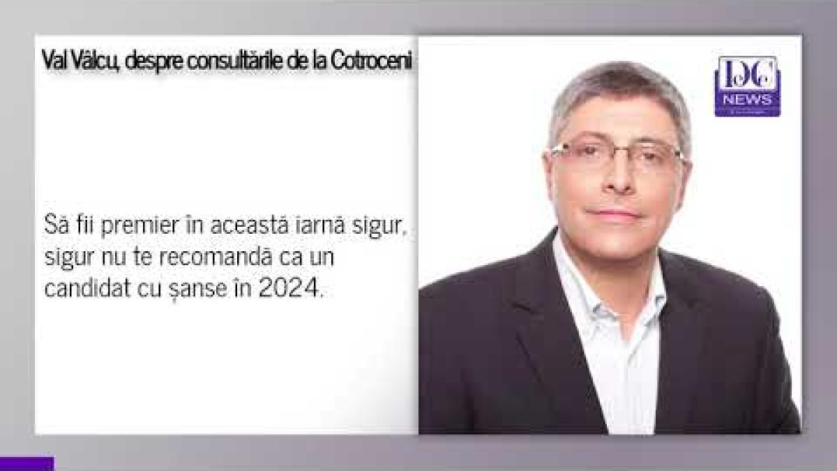 Cioloș își ține degetele încrucișate la spate când declară că vrea să fie premier, spune Val Vâlcu