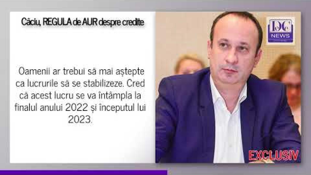 Rate la apartament sau chirie? Câciu, REGULA de AUR despre credite în perioada următoare