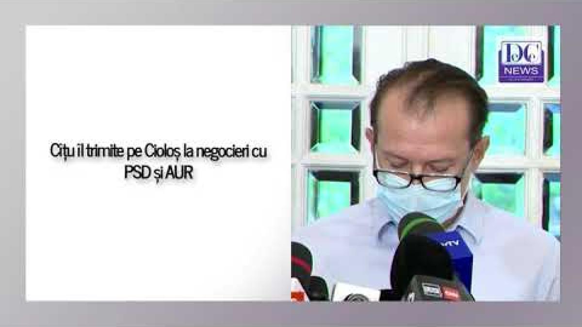 Cîțu îl trimite pe Cioloș la negocieri cu PSD și AUR. Ce face PNL dacă discuțiile eșuează