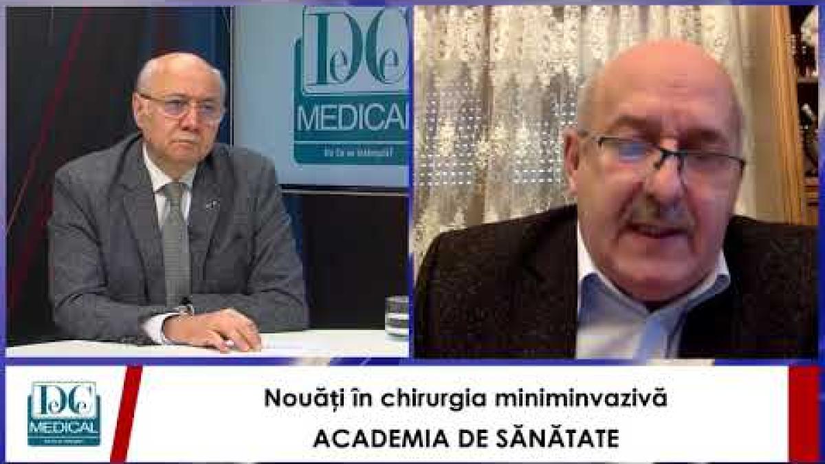 Problemă cu operaţiile laparoscopice. Prof.dr. Duţă: Avem aparatură, dar și lipsă de personal