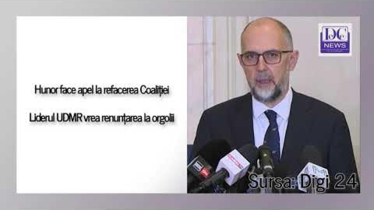 Guvernul Cioloș nu trece. Kelemen Hunor: Încercăm refacerea Coaliției, mai renunțăm la orgolii