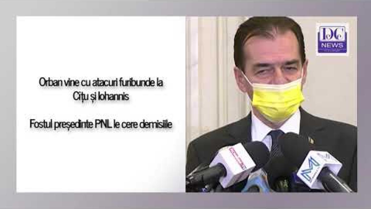 Orban, atacuri FURIBUNDE la adresa lui Cîțu și Iohannis. Îi acuză că sunt principalii vinovați