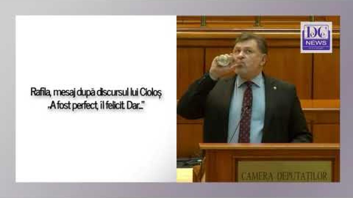 Rafila, mesaj după discursul lui Cioloș. „A fost perfect, îl felicit. Dar....”