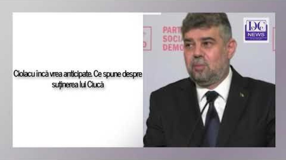 Nicolae Ciucă, propunere de premier. Marcel Ciolacu încă vrea anticipate