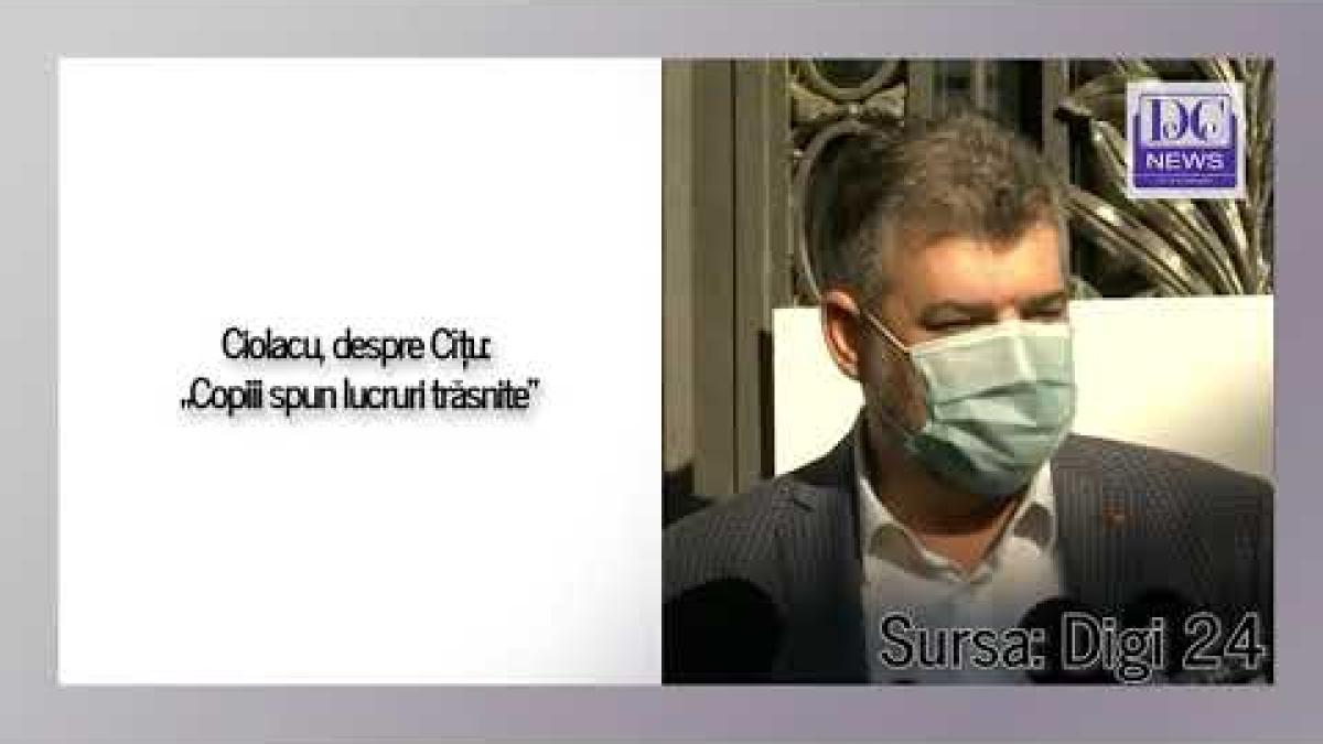 Cîțu nu vrea guvern PNL-PSD. Ciolacu: Copiii spun lucruri trăsnite