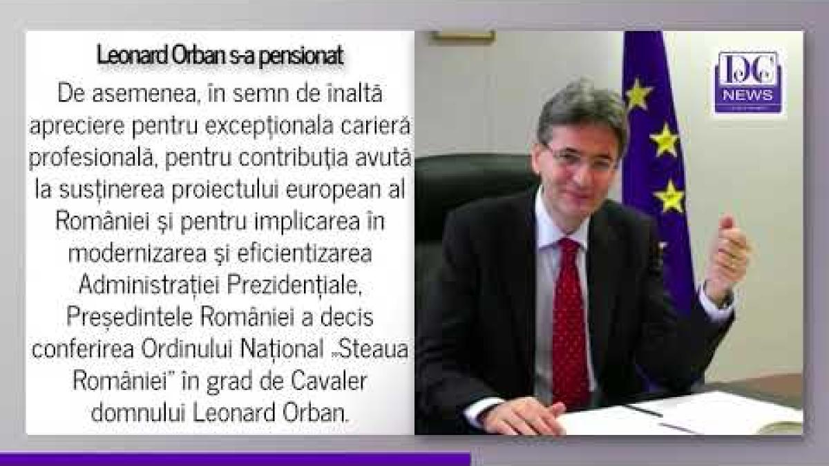 Fratele lui Ludovic Orban, Leonard, a părăsit Administrația Prezidențială