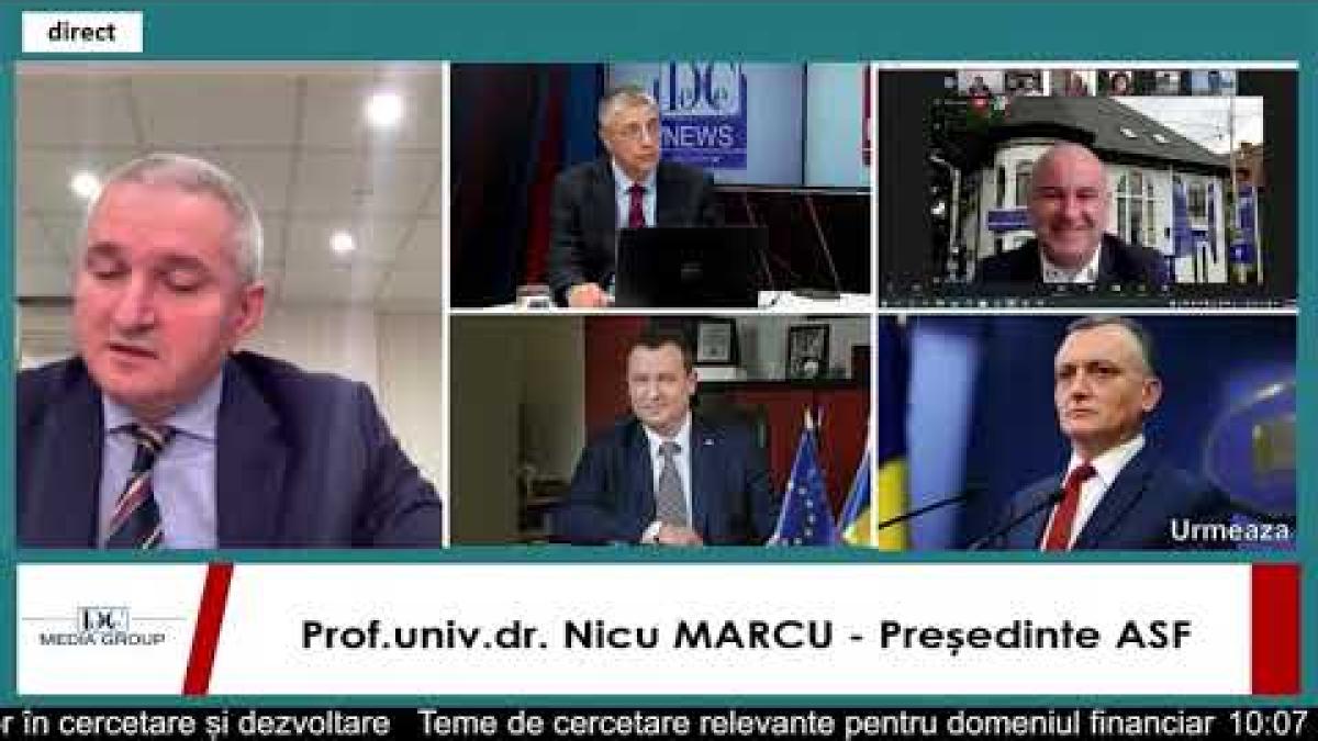 Nicu Marcu, ASF: Criza financiară indusă de pandemii, ca o LEBĂDĂ NEAGRĂ. Noi oportunități economice