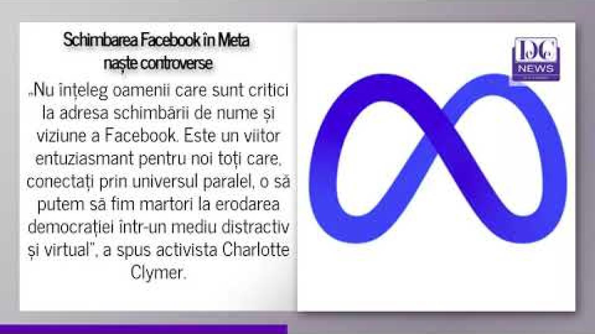 Schimbarea Facebook în Meta, criticată în mediul online