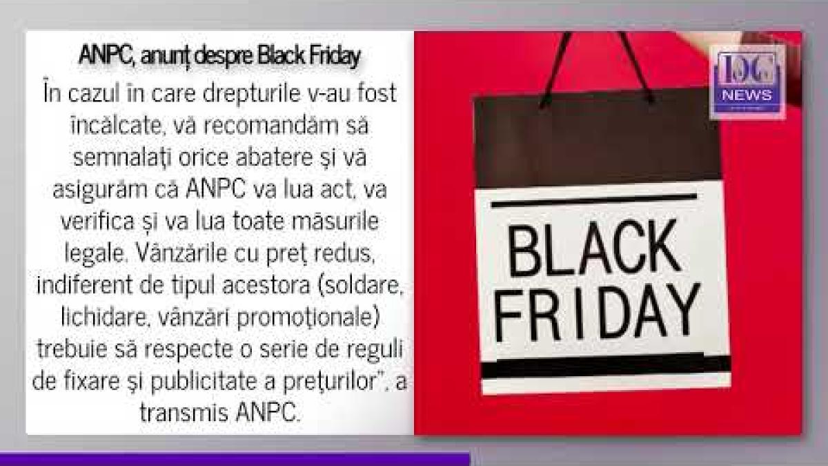 ANPC, anunț în perioada reducerilor de Black Friday. La ce să fim mereu atenți