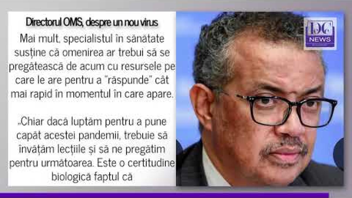 Un nou virus pandemic. Directorul OMS: ”Este o certitudine biologică. Nu îl vom putea stăpâni”