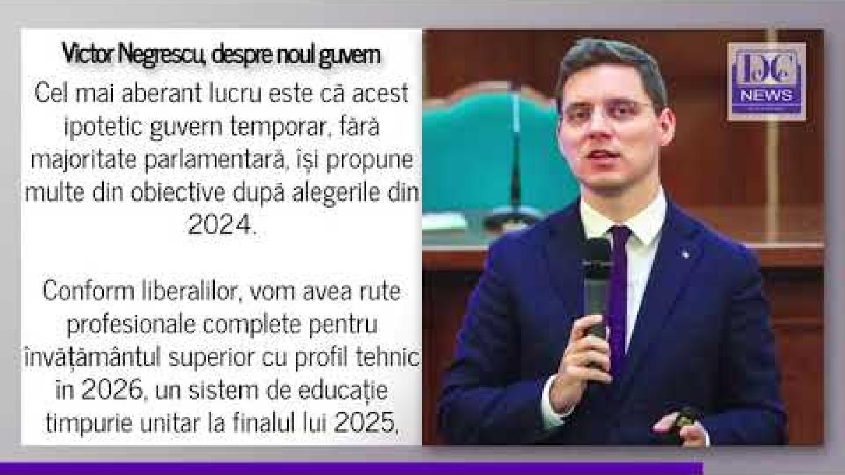 Victor Negrescu spune că PNL e noul PNȚCD