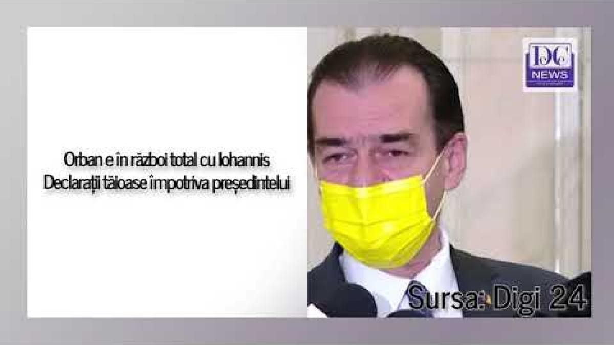 Orban e în război total cu Iohannis. Declarații tăioase împotriva președintelui