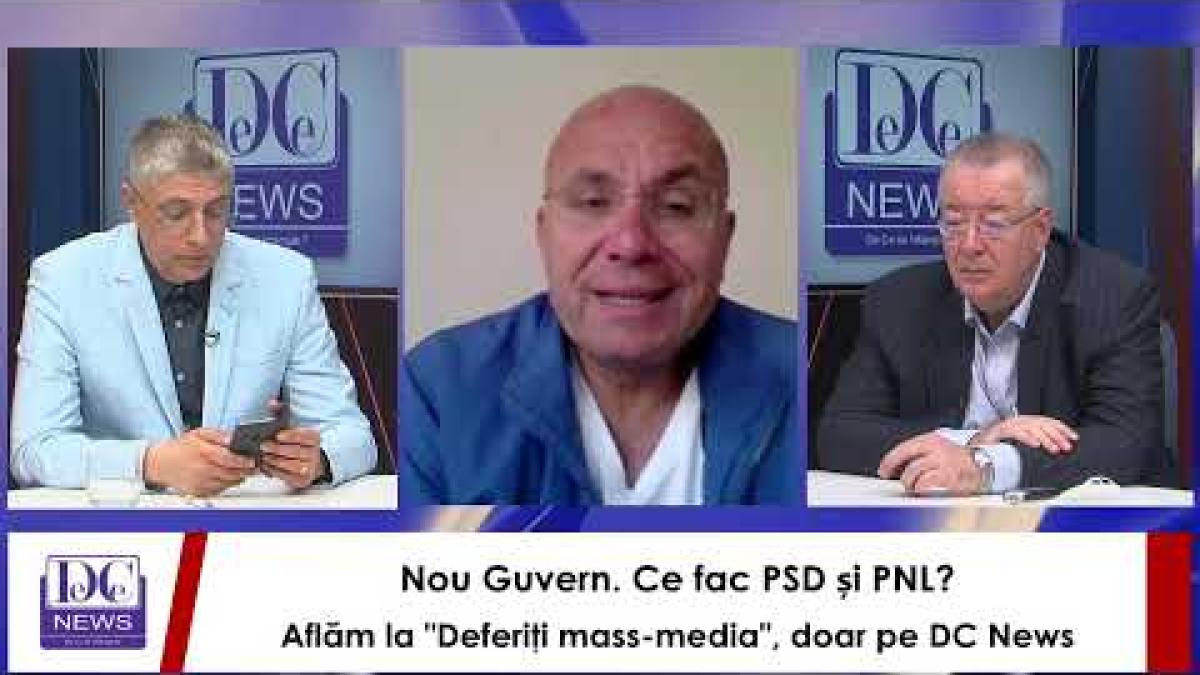 Nou Guvern. Ce fac PSD și PNL? Aflăm la "Deferiţi mass-media", doar pe DC News