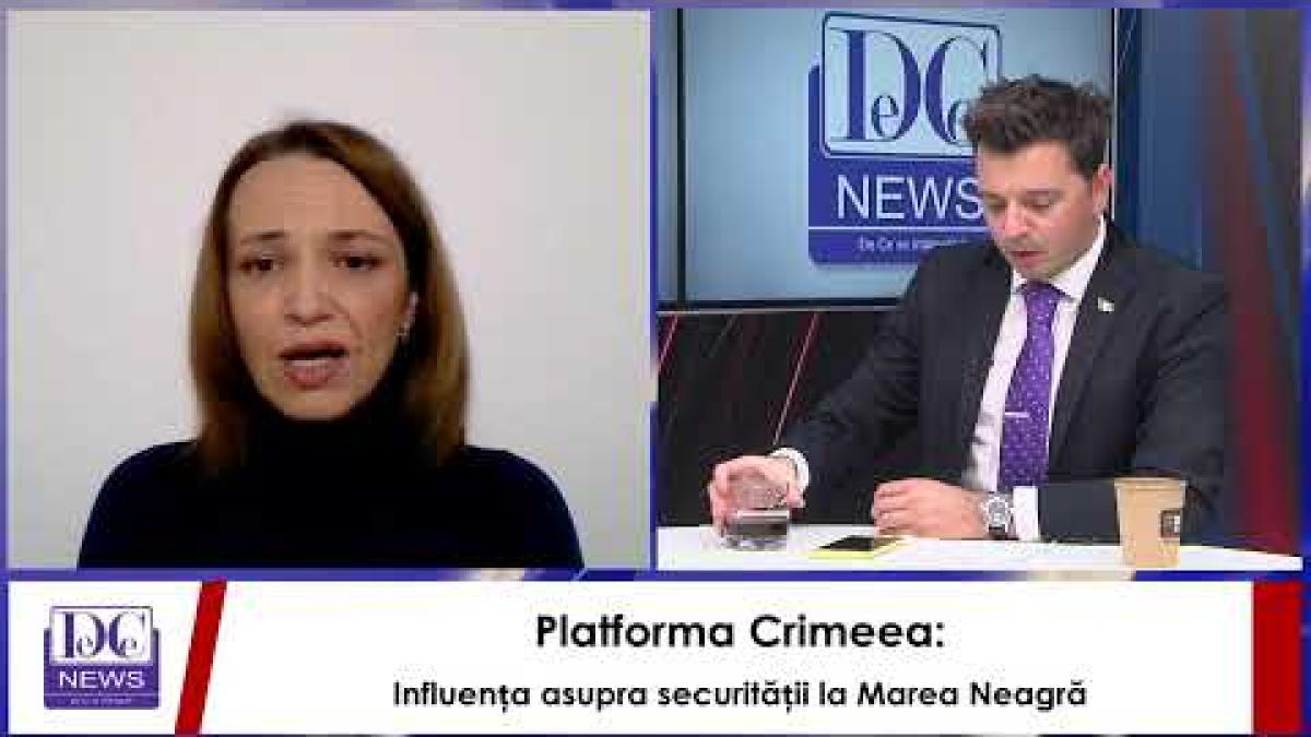 Platforma Crimeea: Recuperarea peninsulei anexate ilegal de Rusia și securitatea la Marea Neagră