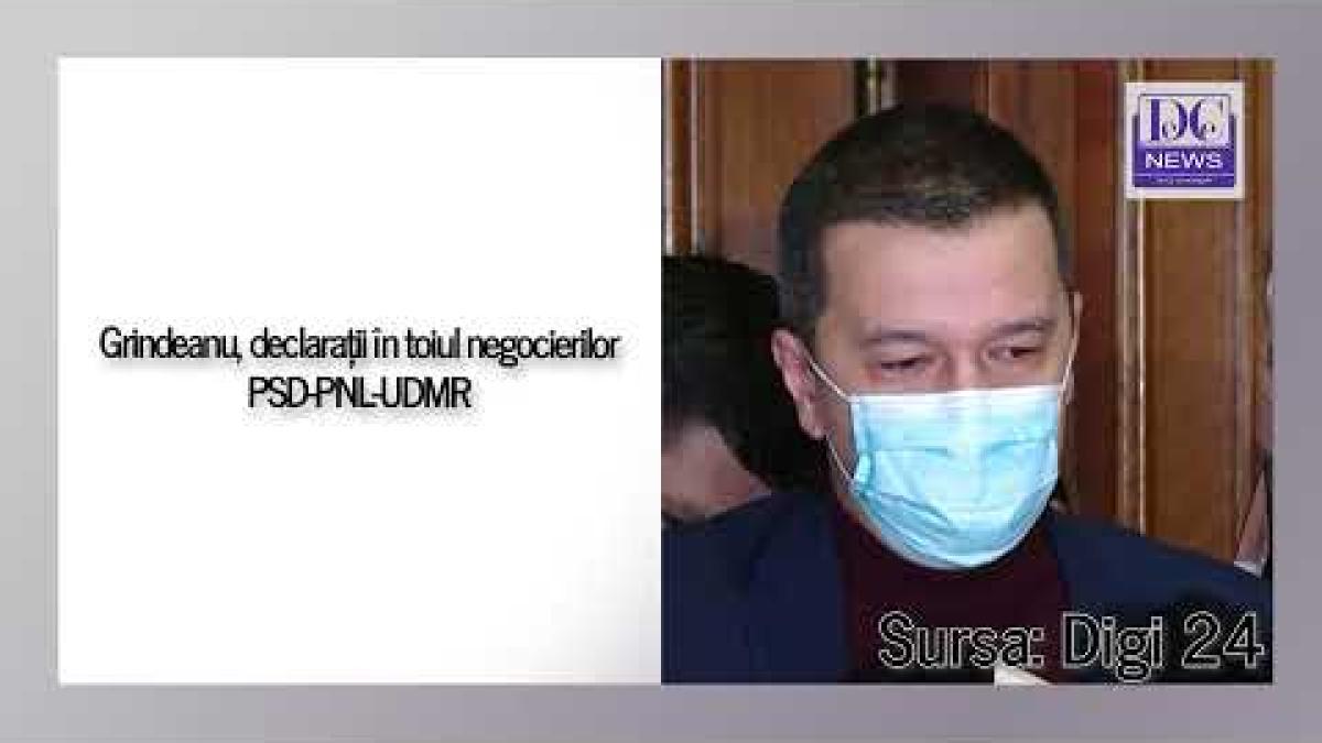 Grindeanu, declarații în toiul negocierilor PSD-PNL-UDMR