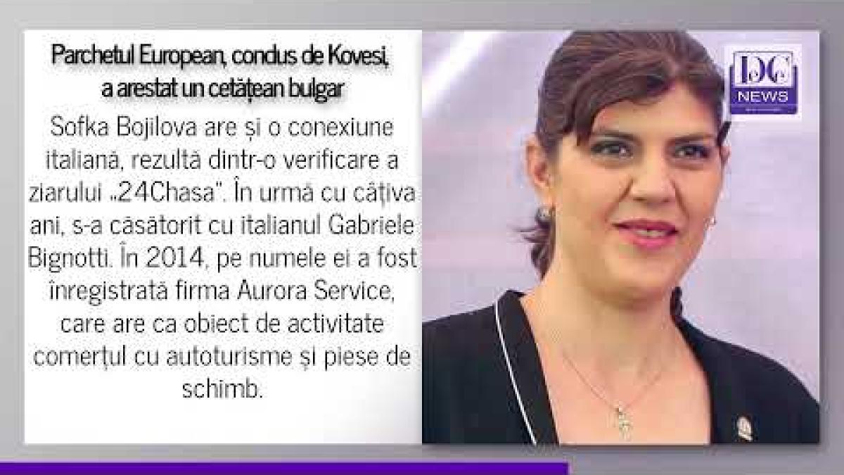 Parchetul European, condus de Kovesi, a arestat un cetățean bulgar