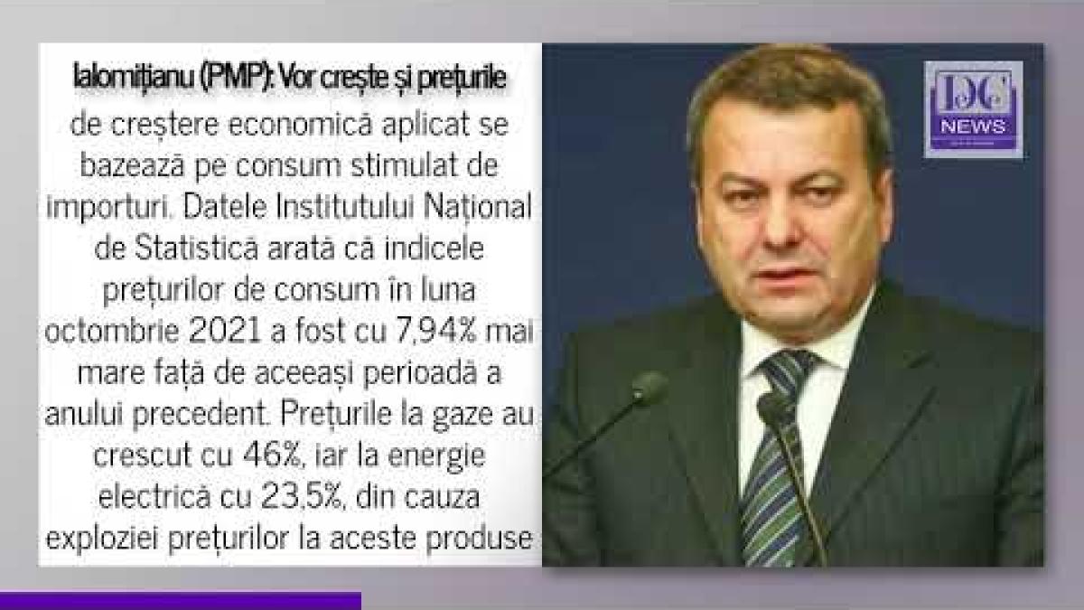 Ialomițianu (PMP), despre riscul din urma creșterii veniturilor populației: Vor crește și prețurile
