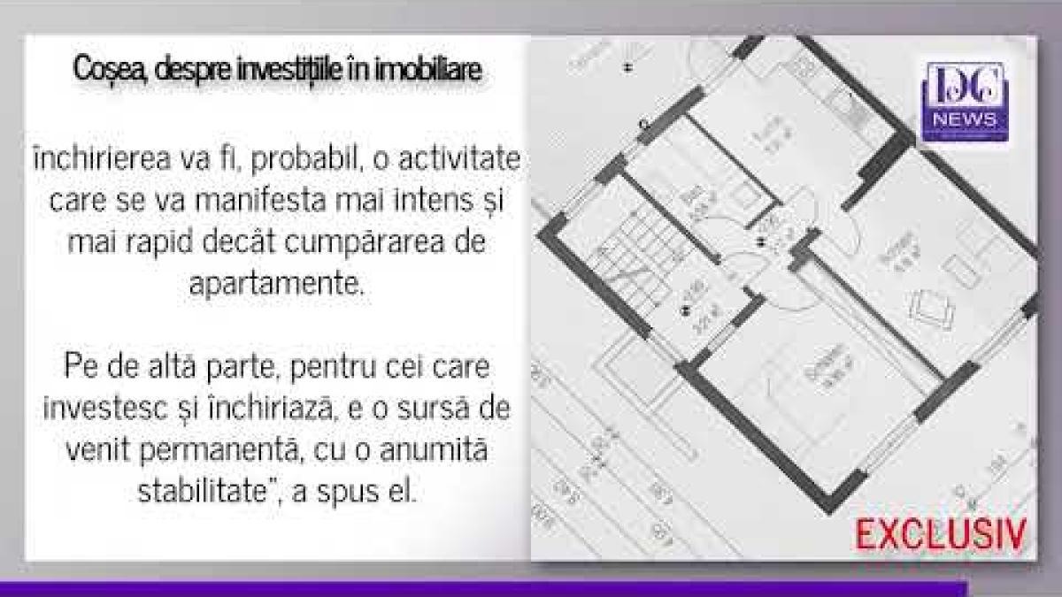 Mai sunt rentabile investițiile în imobiliare? Ce spune profesorul Mircea Coșea
