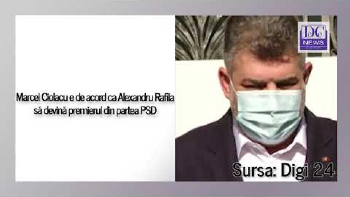 Marcel Ciolacu e de acord ca Alexandru Rafila să devină premier
