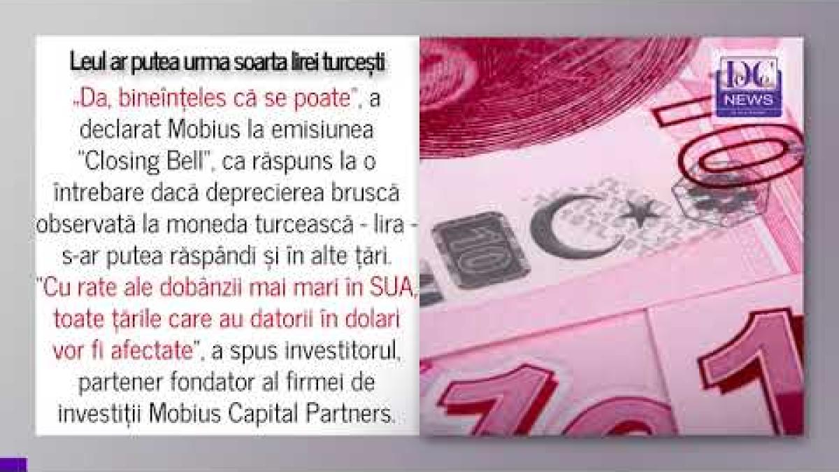 Moneda Turciei s-a prăbușit. Urmează România? Investitor, SEMNAL: Țările afectate