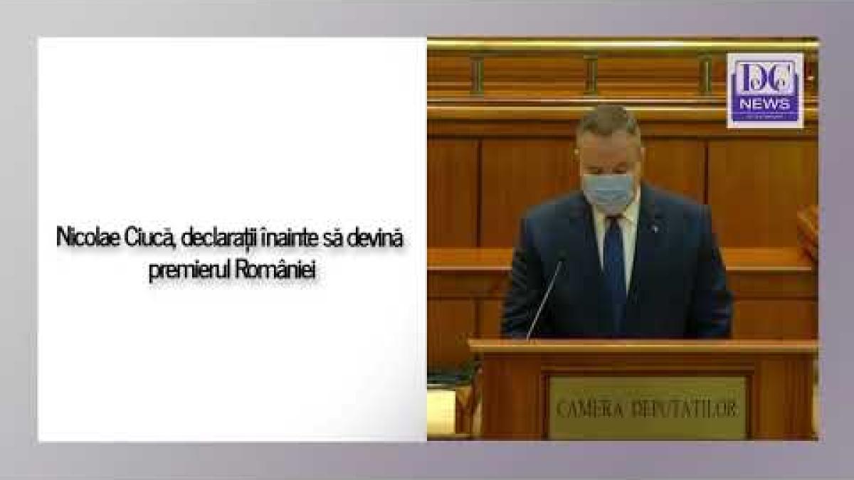 Nicolae Ciucă, declarații înainte să devină premierul României