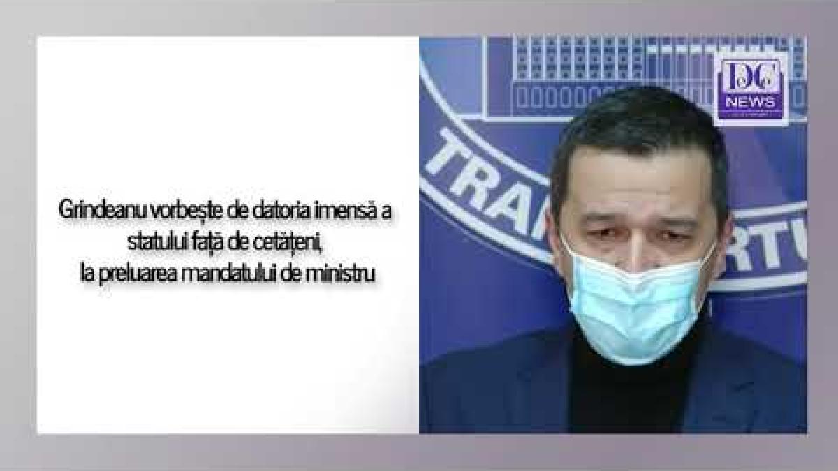 Grindeanu vorbește de datoria statului față de cetățeni, la preluarea mandatului de ministru