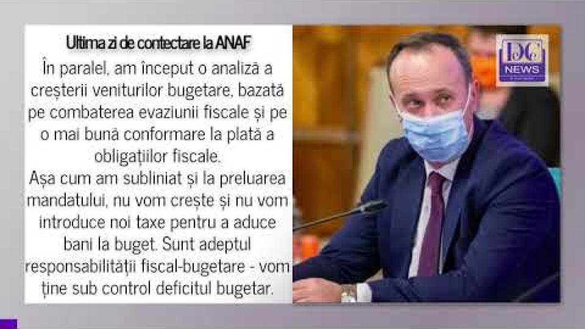Câciu: Am început analiza proiecțiilor bugetare pentru 2022, pregătim un buget echilibrat