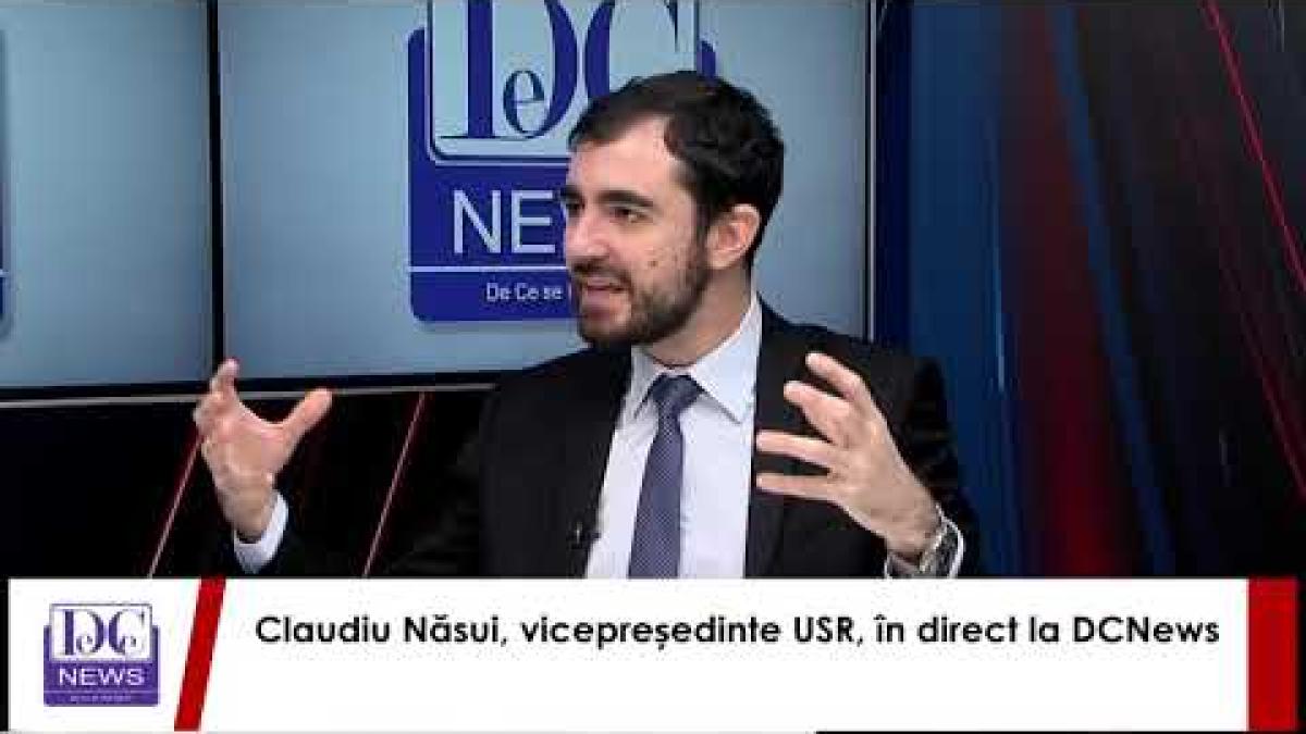 Claudiu Năsui, la DC News. Cum vede, din opoziție, fosta putere, actuala putere