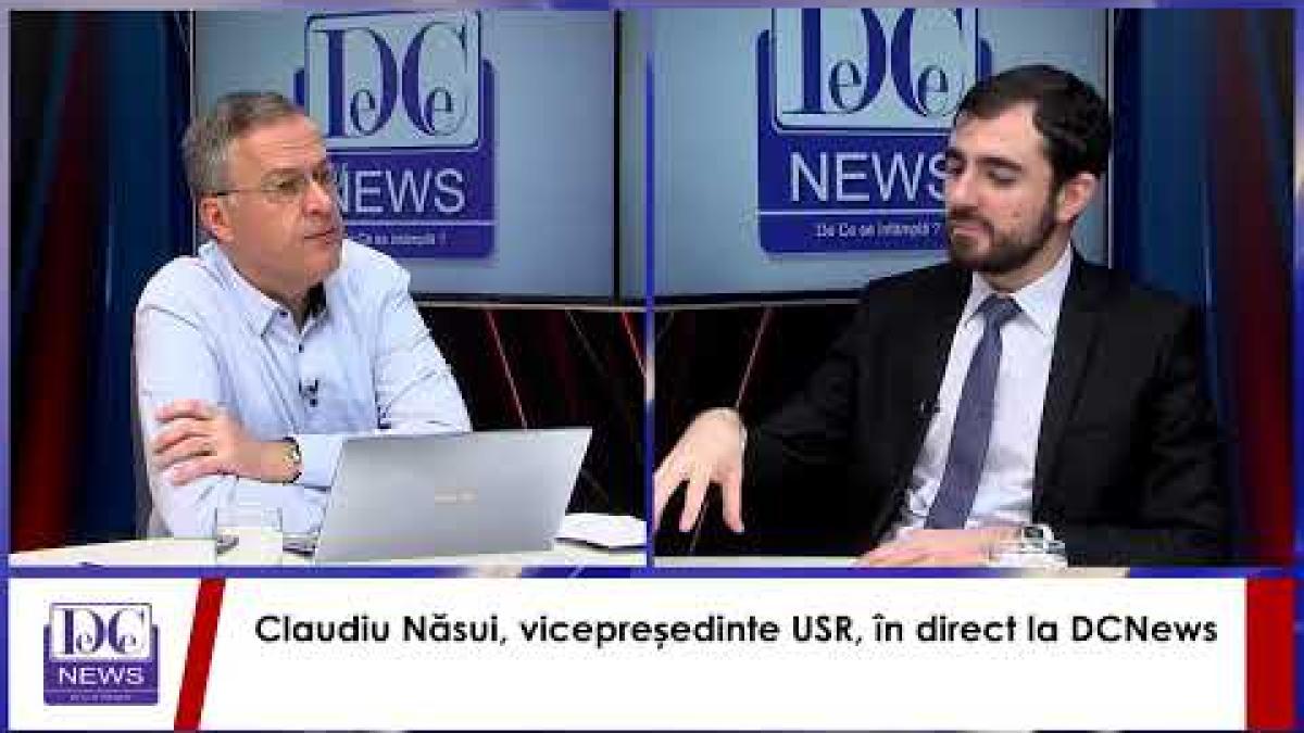 Claudiu Năsui, la DC News. Cum vede, din opoziție, fosta putere, actuala putere