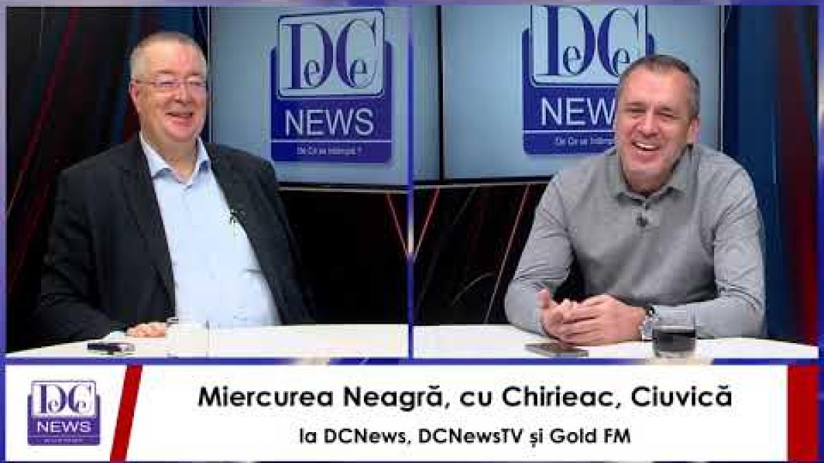 Miercurea Neagră, cu Chirieac, Ciuvică și Tache, la DCNews, DCNewsTV și Gold FM