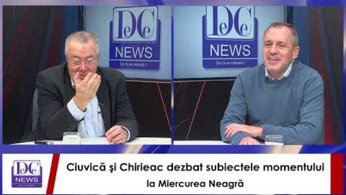 Ciuvică şi Chirieac dezbat subiectele momentului la Miercurea Neagră
