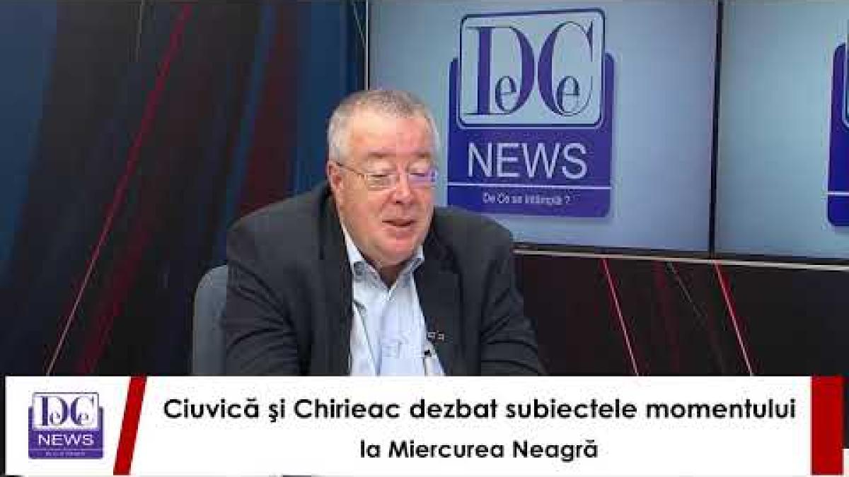 Ciuvică şi Chirieac dezbat subiectele momentului la Miercurea Neagră