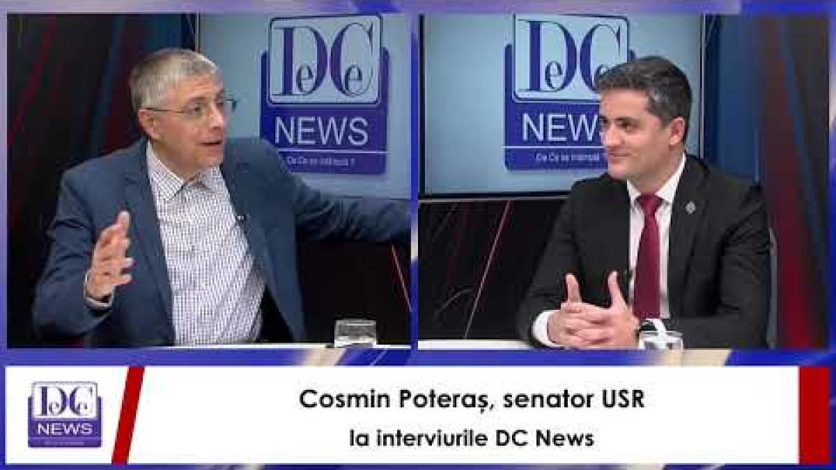 Noutăți Cod rutier. Senatorul USR Cosmin Poteraş, la DCNews