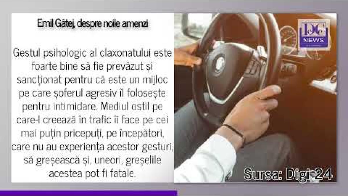 Amenzi mari pentru o manevră agresivă. Gâtej, specialist în conducere defensivă: Tentativă de omor!
