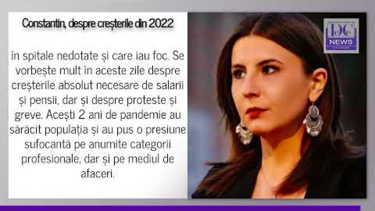 Constantin: Creșterile de pensii și salarii nu vor putea acoperi ritmul cu care au crescut prețurile