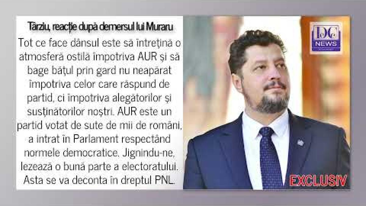 Târziu îi răspunde lui Muraru, după ce a cerut anchetarea AUR