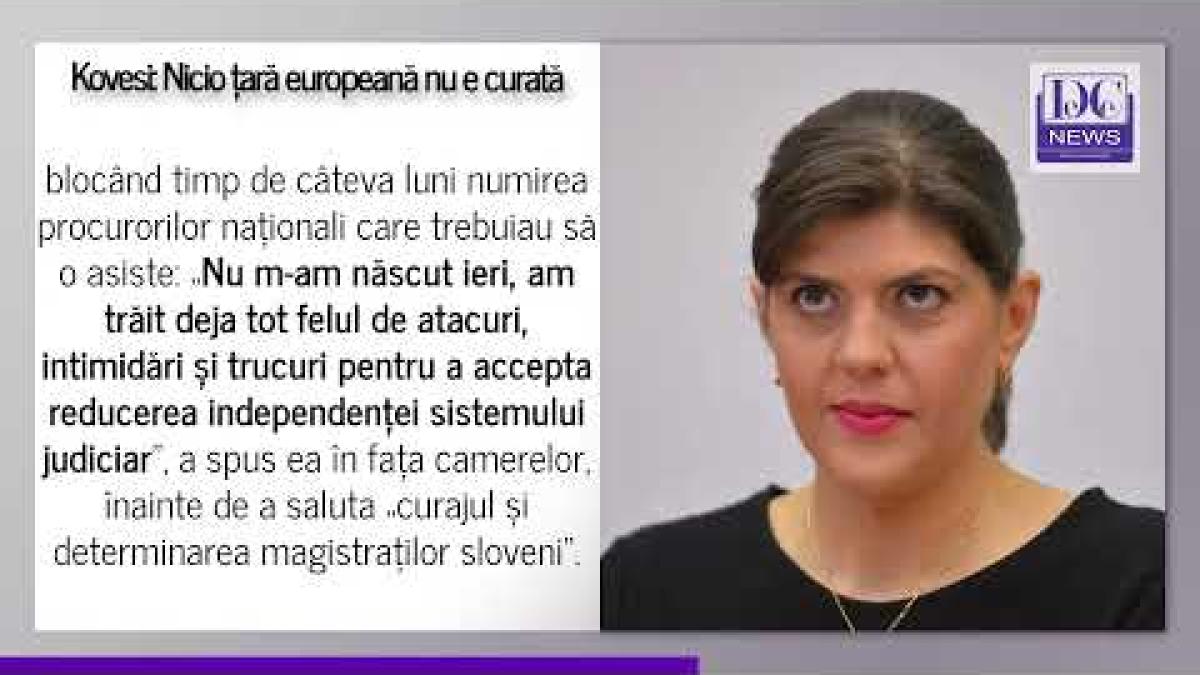 Kovesi, pe prima pagină din Le Monde: Nicio ţară europeană nu este curată