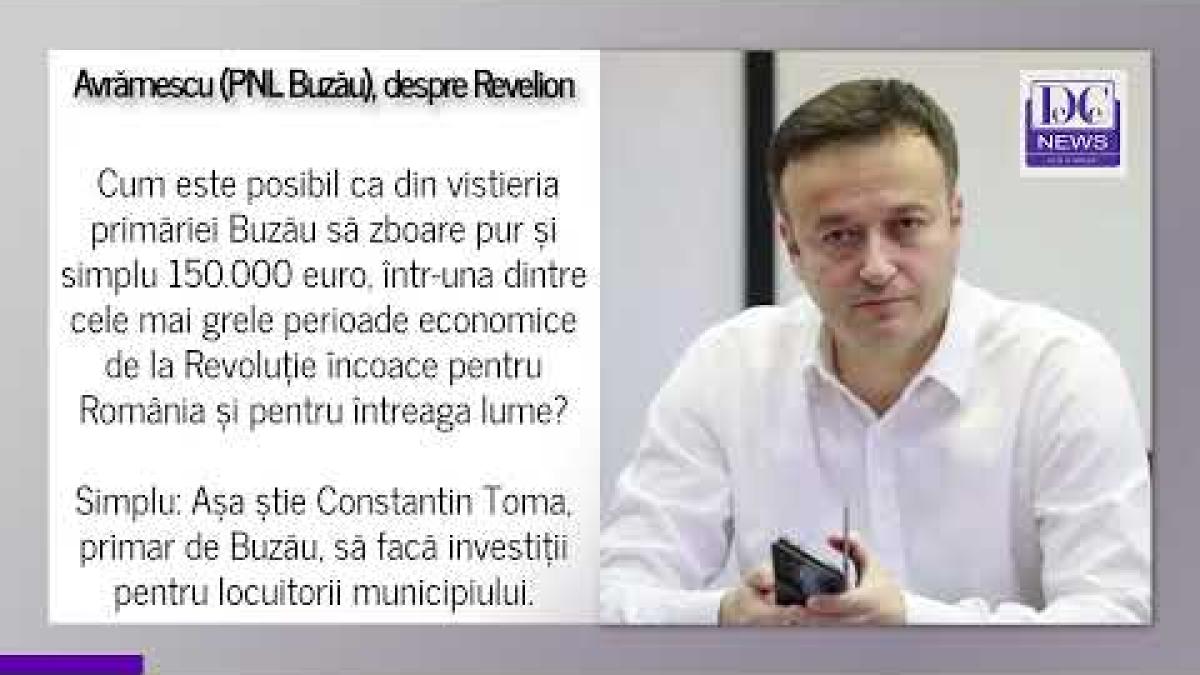 Revelion 2022 cu scandal la Buzău. Avrămescu, lider PNL: Cum e posibil