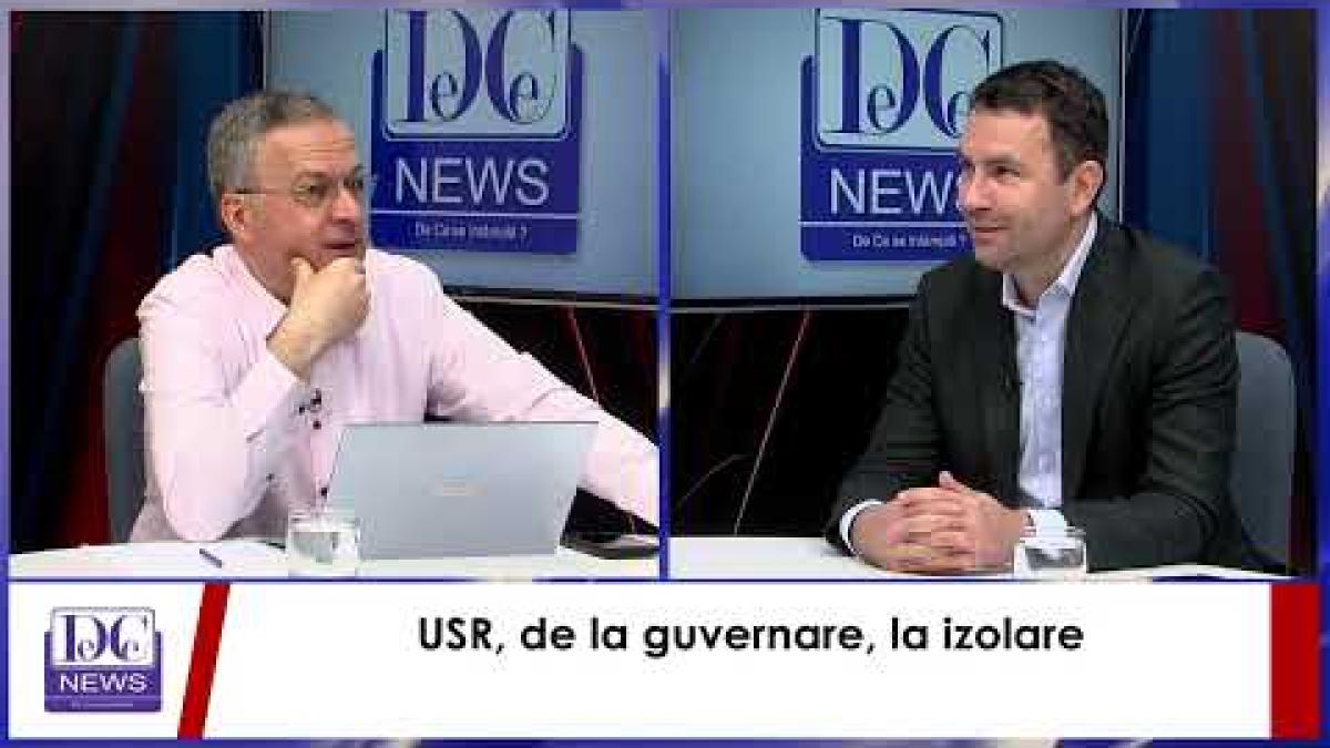 Cătălin Drulă, la DCNews, în emisiunea ”Ce se întâmplă?” a lui Răzvan Dumitrescu