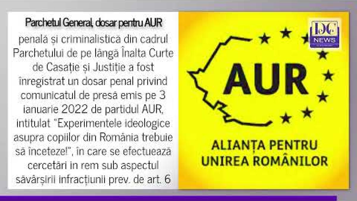 AUR s-a ales cu dosar penal în urma comentariilor despre Holocaust