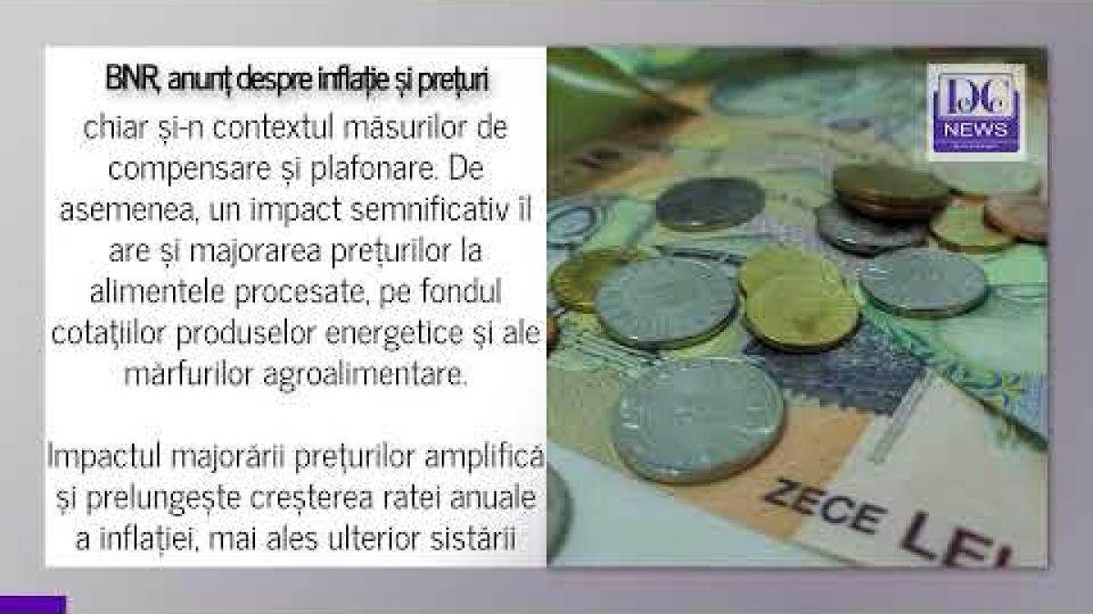BNR, anunț îngrijorător pentru români. Ce se întâmplă cu prețurile și inflația