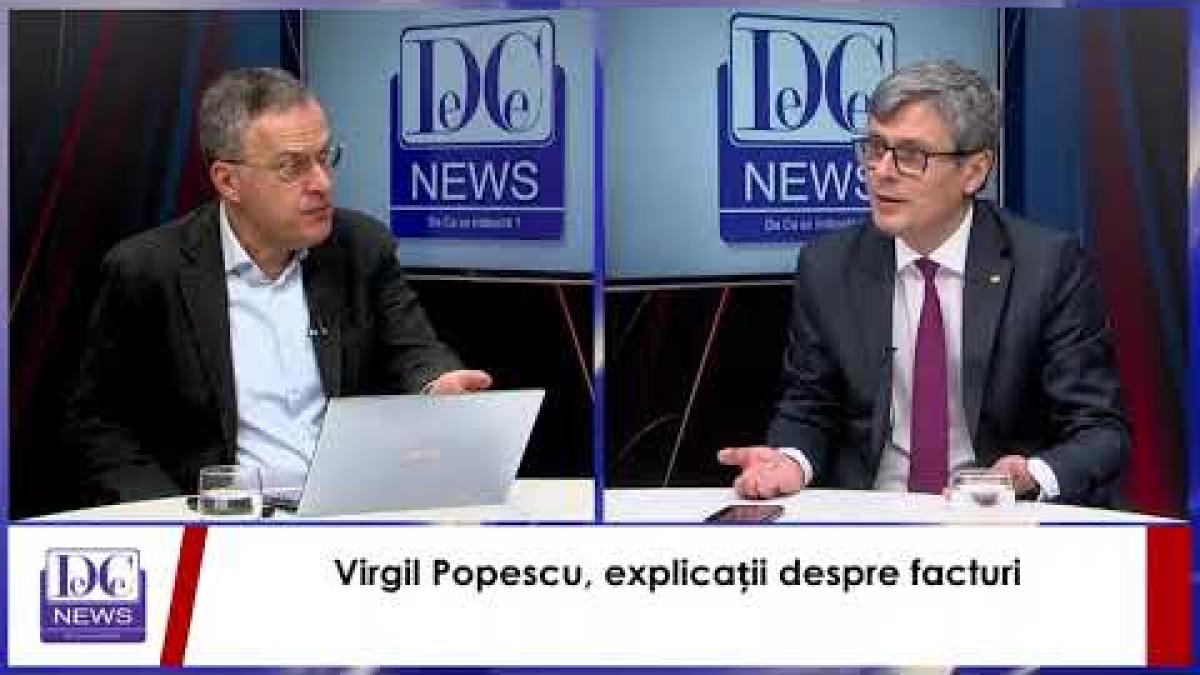 Factură energie, răspuns ANRE. Virgil Popescu: E strigător la cer! Nu credeam că poate fi așa ceva