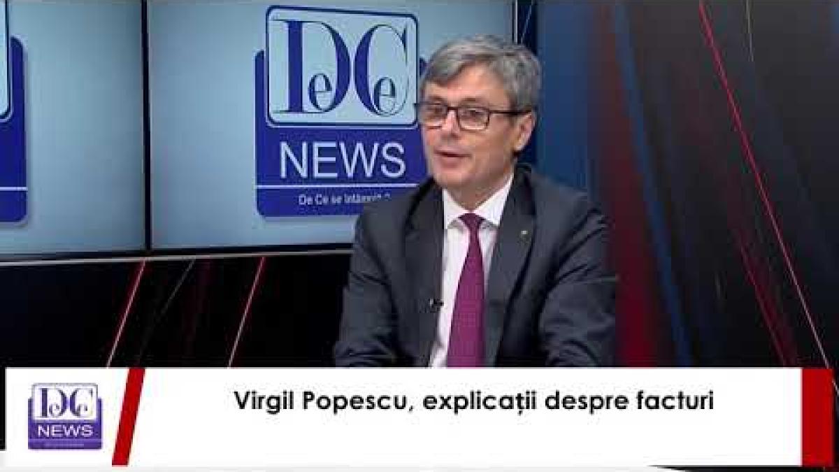 Nebunie cu facturile. Virgil Popescu: ”Încrengături” la ANRE care nu se mai dezlipesc