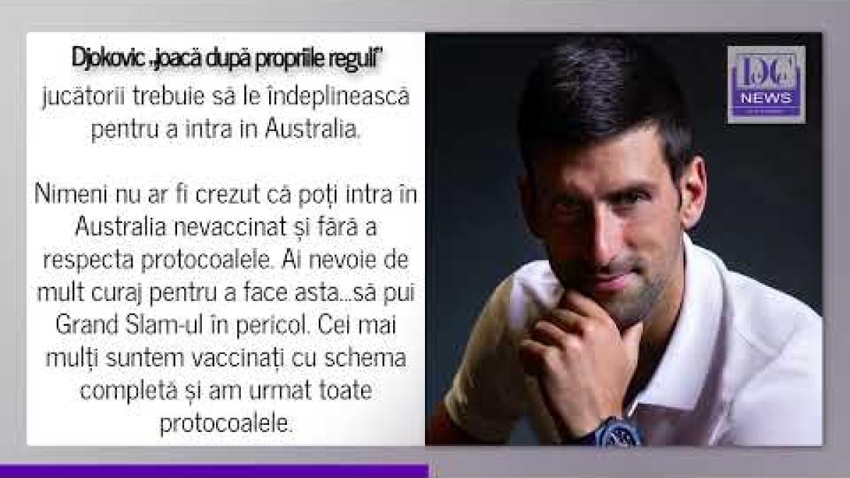 Scandal Djokovic. Tsitsipas aruncă vorbe grele: Noi arătăm ca niște proști
