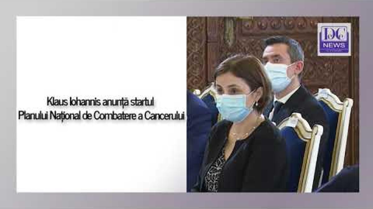 Klaus Iohannis anunță startul Planului Național de Combatere a Cancerului