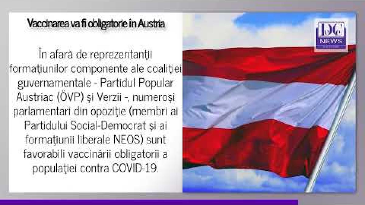 Vaccinarea va fi obligatorie în Austria